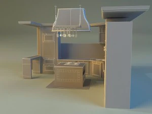 kitchen 14 3D Model