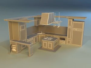 kitchen 14 3D Model