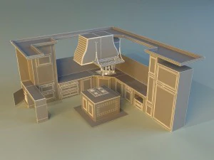 kitchen 14 3D Model