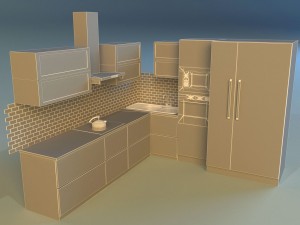 kitchen 15 3D मॉडल