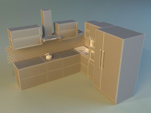 kitchen 15 3D मॉडल