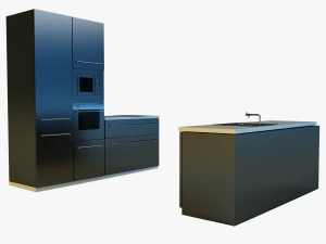 キッチン16 3Dモデル