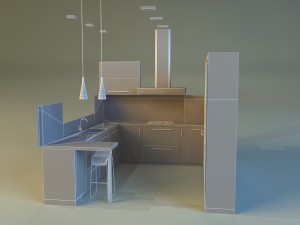 kitchen 18 Modelo 3D