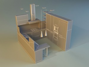 kitchen 18 Modelo 3D