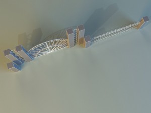 forged railing 2 3D-Modell