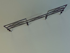 forged railing 3 Modelo 3D