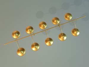 lamps billiards 3D Model