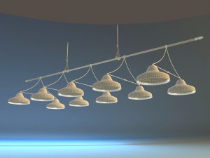 lamps billiards 3D Model