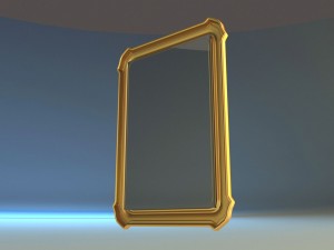 mirror wall 3D-Modell