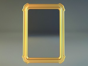 mirror wall 3D-Modell