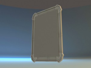 mirror wall 3D-Modell