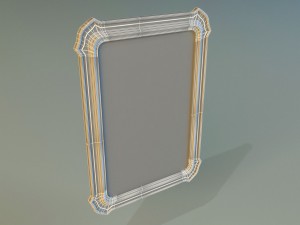 mirror wall 3D-Modell