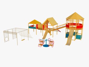 playground Model 3D