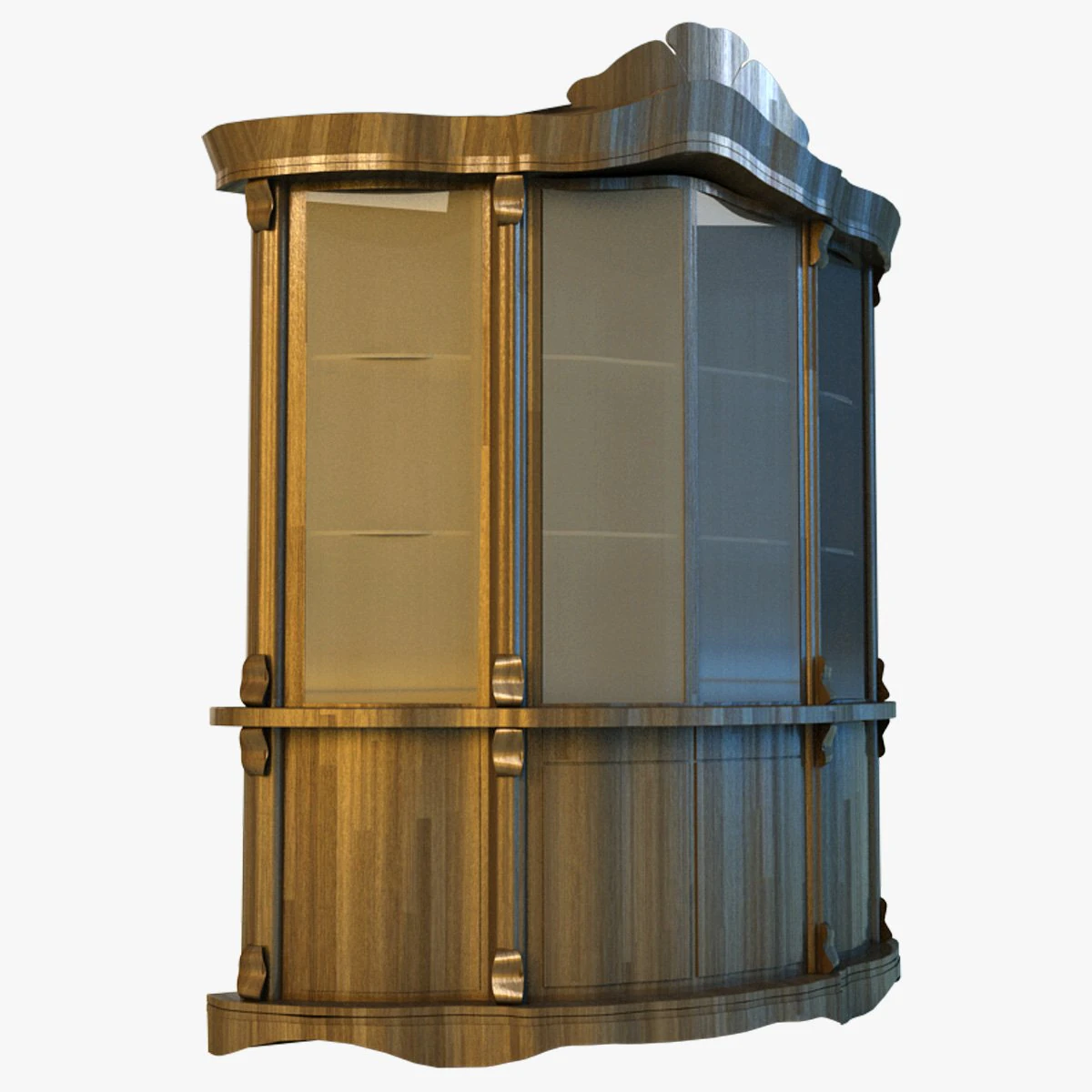 credenza Modello 3D .c4d .max .obj .3ds .fbx .stl .blend 