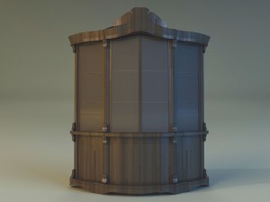 sideboard 3D-Modell