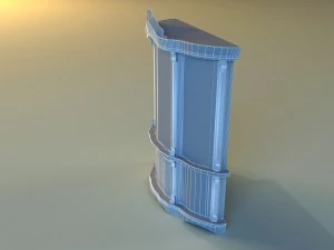 credenza Modello 3D