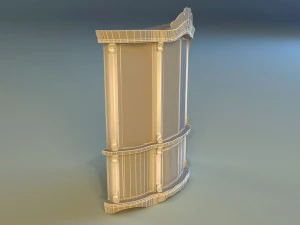 credenza Modello 3D