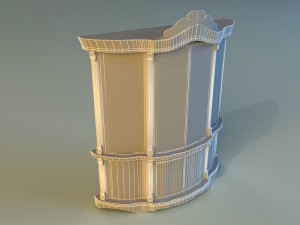 sideboard 3D-Modell