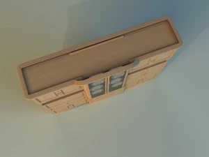 credenza 2 Modello 3D