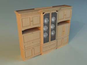 credenza 2 Modello 3D