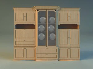 credenza 2 Modello 3D