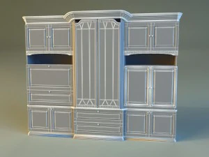 credenza 2 Modello 3D
