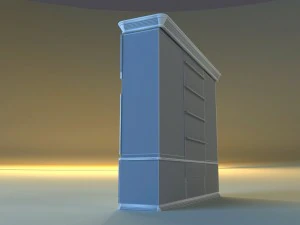 credenza 2 Modello 3D