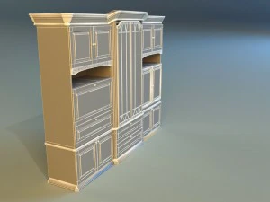 credenza 2 Modello 3D