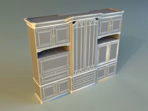 credenza 2 Modello 3D