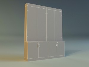 cabinet 3 Model 3D