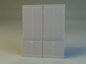 cabinet 3 Model 3D