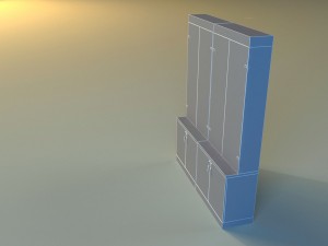 cabinet 3 Model 3D
