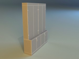 cabinet 3 Model 3D