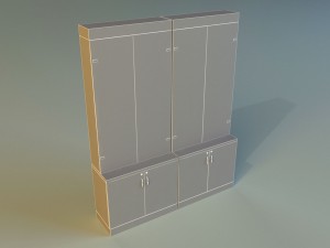 cabinet 3 Model 3D