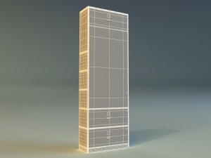 cabinet 5 3Dモデル