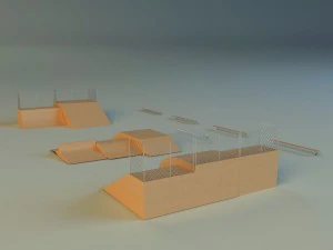 skate square 3D Model