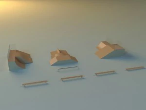 skate square 3D Model