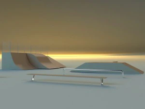 skate square 3D Model