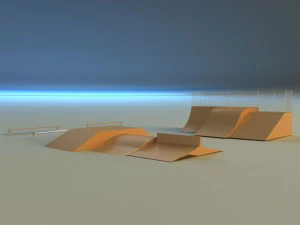 skate square 3D Model