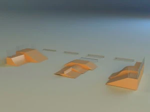 skate square 3D Model