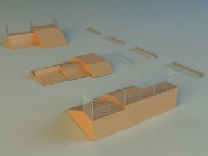skate square 3D Model