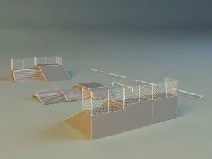 skate square 3D Model