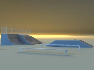skate square 3D Model