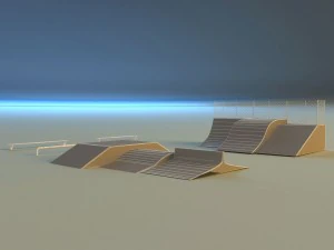 skate square 3D Model