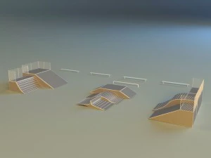 skate square 3D Model
