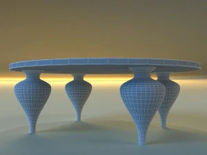 table 1 3D Model