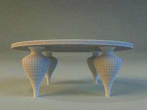table 1 3D Model