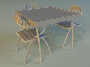 table 4 3D 模型