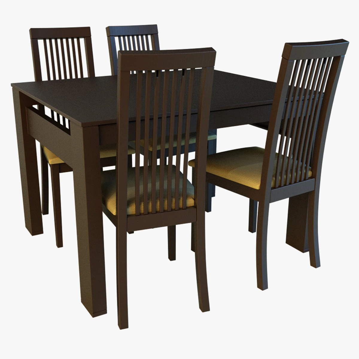 तालिका 20 3D मॉडल .c4d .max .obj .3ds .fbx .stl .blend 