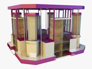 trade pavilion 1 Model 3D
